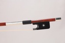 Nickel Mounted Pernambuco Viola Bow Branded G. Werner