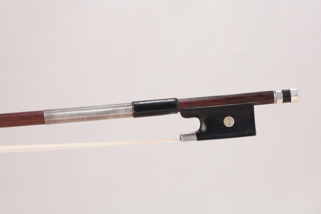 Hermann Richard Pfretzschner Violin Bow - Silver Mounted