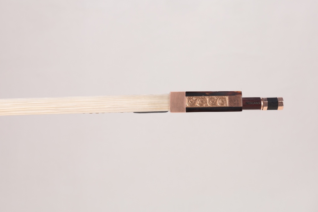 Gold Mounted Violin Bow by Arthur Bultitude