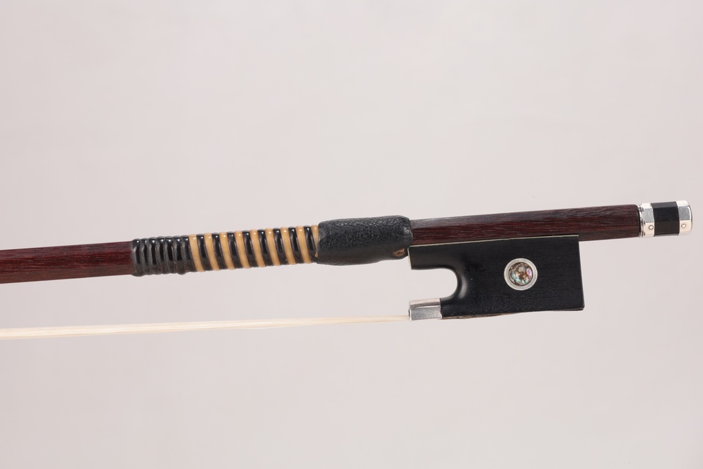 Silver Mounted Violin Bow by Étienne Pajeot, Mirecourt, c. 1815, with Salchow Certificate