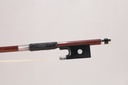 Nickel Mounted Half Lined Brazilwood Violin Bow Stamped Werner