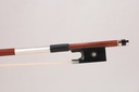 Nickel Mounted Pernambuco Violin Bow Branded G. Werner