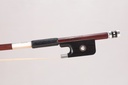 Silver Mounted Pernambuco Cello Bow Stamped Georg Werner    