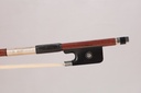 Nickel Mounted Massaranduba Cello Bow Stamped B. Endlich-4/4