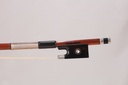 Nickel Mounted Pernambuco Violin Bow Branded Marco Raposo-1/2  