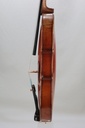 Violin, likely French, c. 1850, labeled Joseph Antonius Rocca