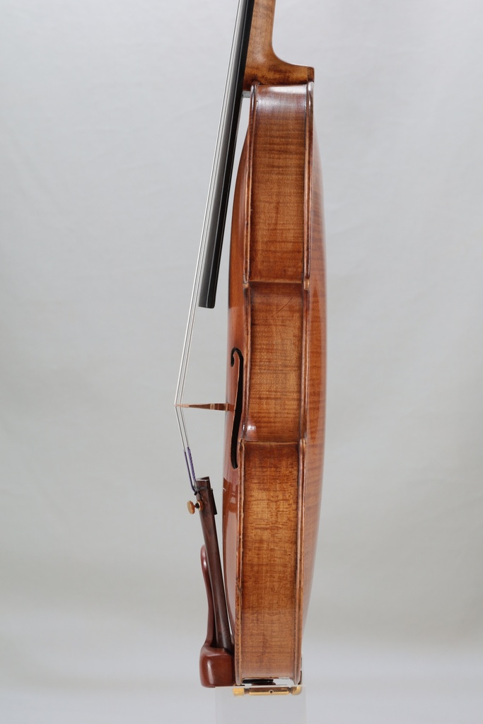 Violin, likely English, c. 1800, Labeled Claude Pierray, Paris, 1715