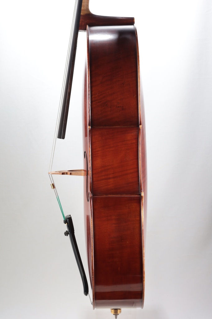 Cello labeled Charles D. Copley Cello, Boston, 2001-4/4