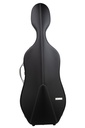 L'ETOILE ROYAL Hightech Slim Cello Case, Full Real Leather Cover
