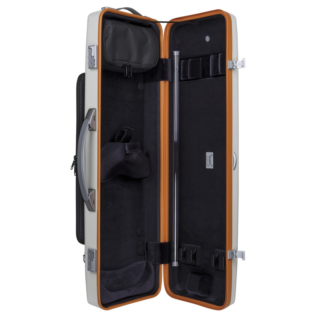 Bam GRAFFITI Hightech Oblong Violin Case with back pocket