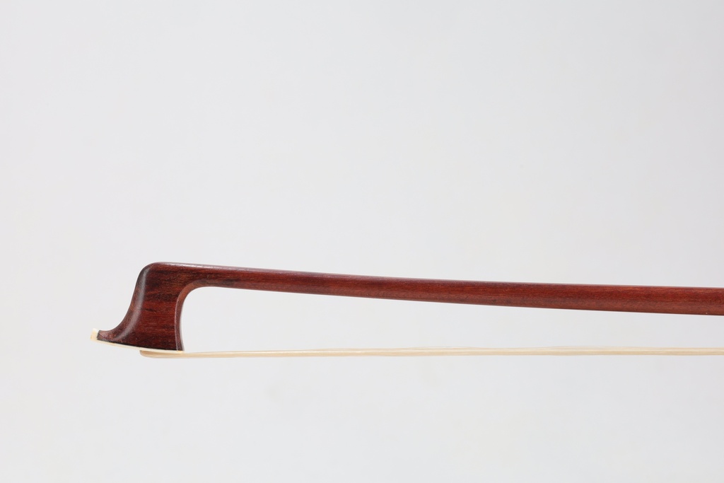 Nickel Mounted Pernambuco Violin Bow Branded G. Werner