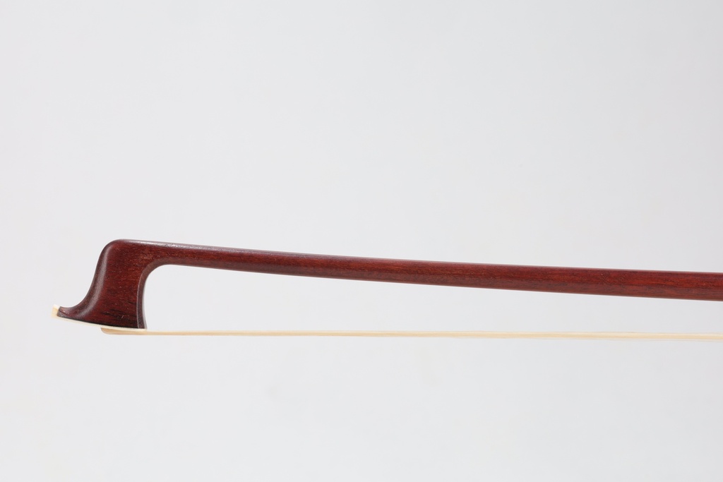 Nickel Mounted Pernambuco Violin Bow Branded G. Werner  