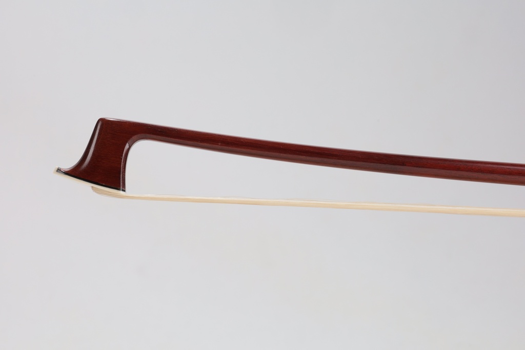 Silver Mounted Pernambuco Violin Bow Branded Enzo 