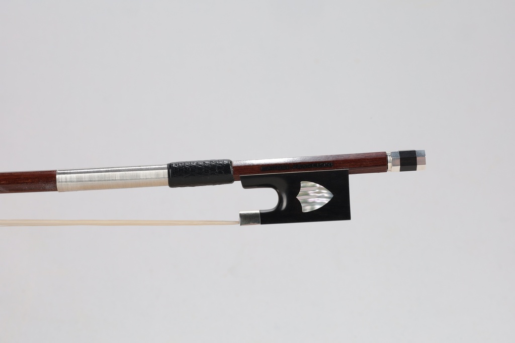 L'Archet Brasil Special Edition Silver Mounted Ipe Violin Bow, Pajeot Replica