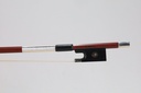 Nickel Mounted Pernambuco Violin Bow Branded G. Werner    