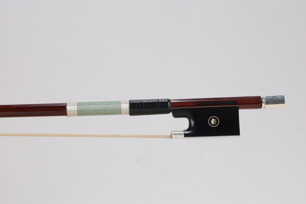 L'Archet Brasil Silver Mounted Ipe Violin Bow