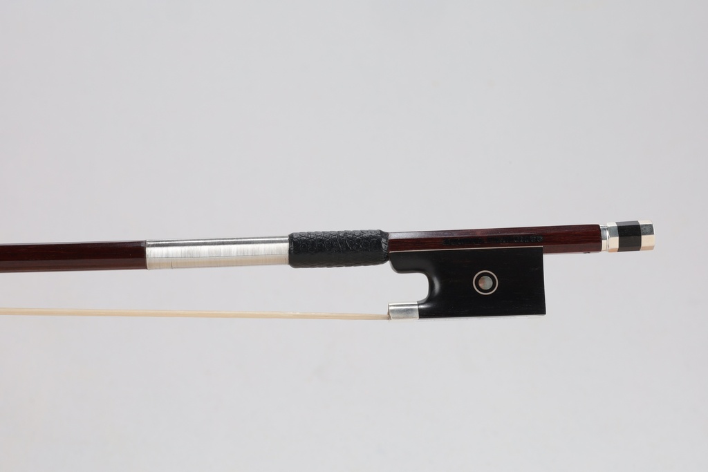 L'Archet Brasil Silver Mounted Ipe Violin Bow 