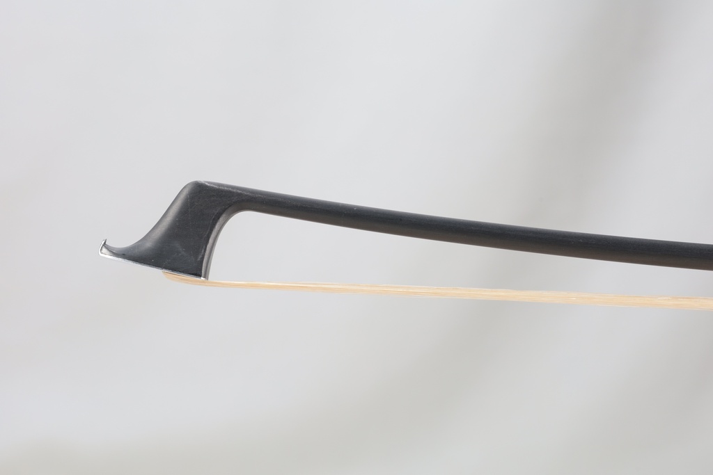 Carbon Fiber Cello Bow With Snakewood Frog Branded Evolve