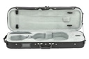 GEWA Violin Case, Aspirante, Oblong, 4/4, Carbon-Optic Black/Anthracite	