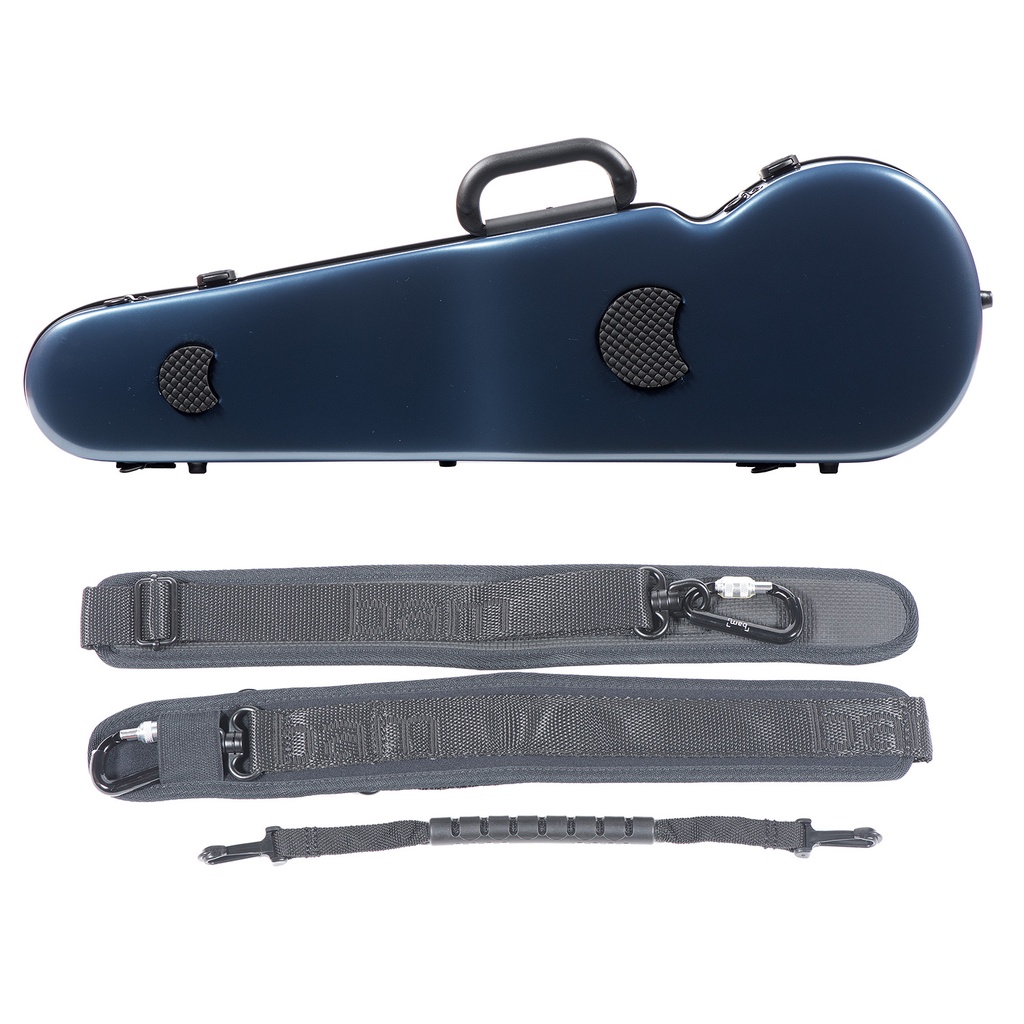 Bam Hightech Contoured 2002XL Navy Blue Violin Case