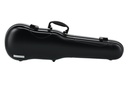 GEWA Violin Case, Air 1.7, Shaped, 4/4, Black/Black, Matte, Subway Handle, Made in Germany