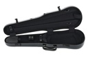 GEWA Violin Case, Air 1.7, Shaped, 4/4, Black/Black, Matte, Subway Handle, Made in Germany