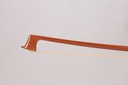 Nickel Mounted Pernambuco Violin Bow Branded Marco Raposo-1/4