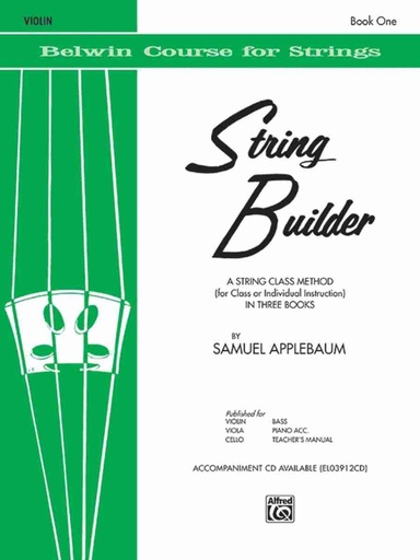 String Builder, a String Class Method, For Violin, Viola, and Cello