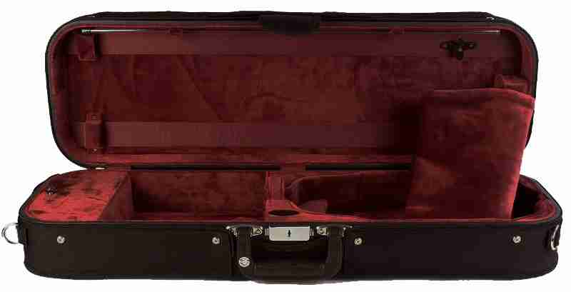 Bobelock 1002 Oblong Violin Suspension Case with Velour Lining - 3/4 Size