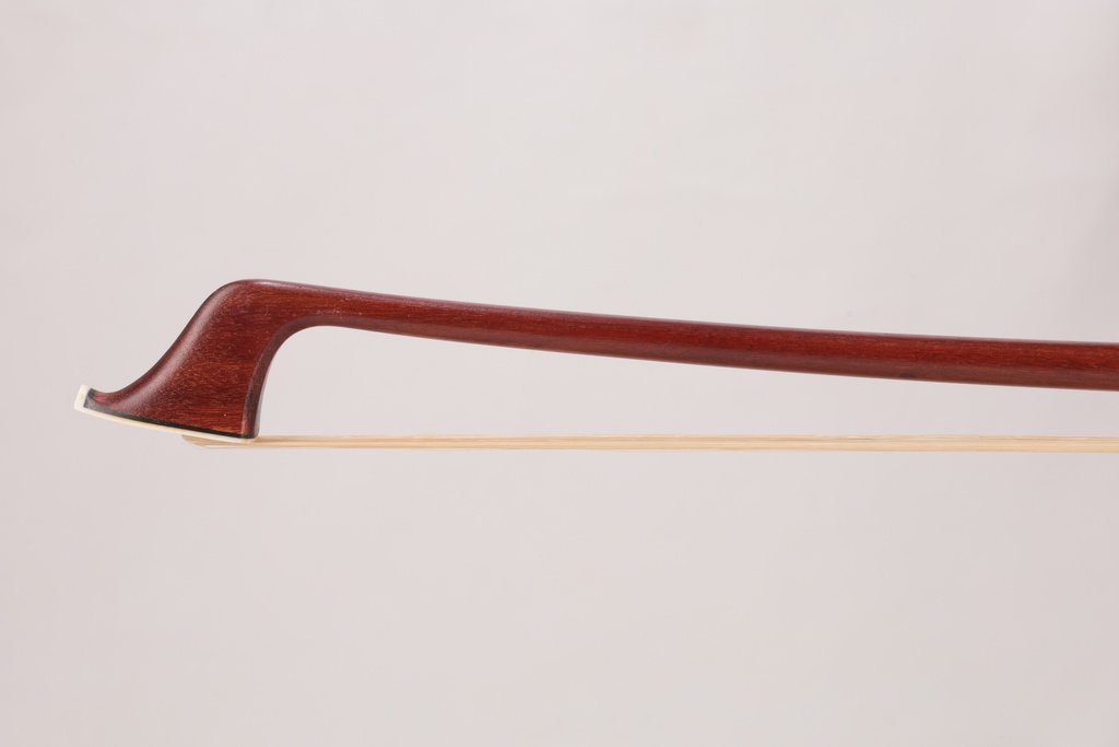 Nickel Mounted Pernambuco Cello Bow Branded G. Werner
