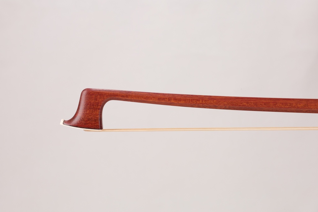 Nickel Mounted Pernambuco Viola Bow Branded G. Werner
