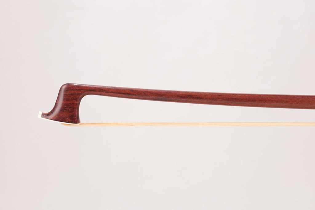 Nickel Mounted Pernambuco Violin Bow Branded G. Werner