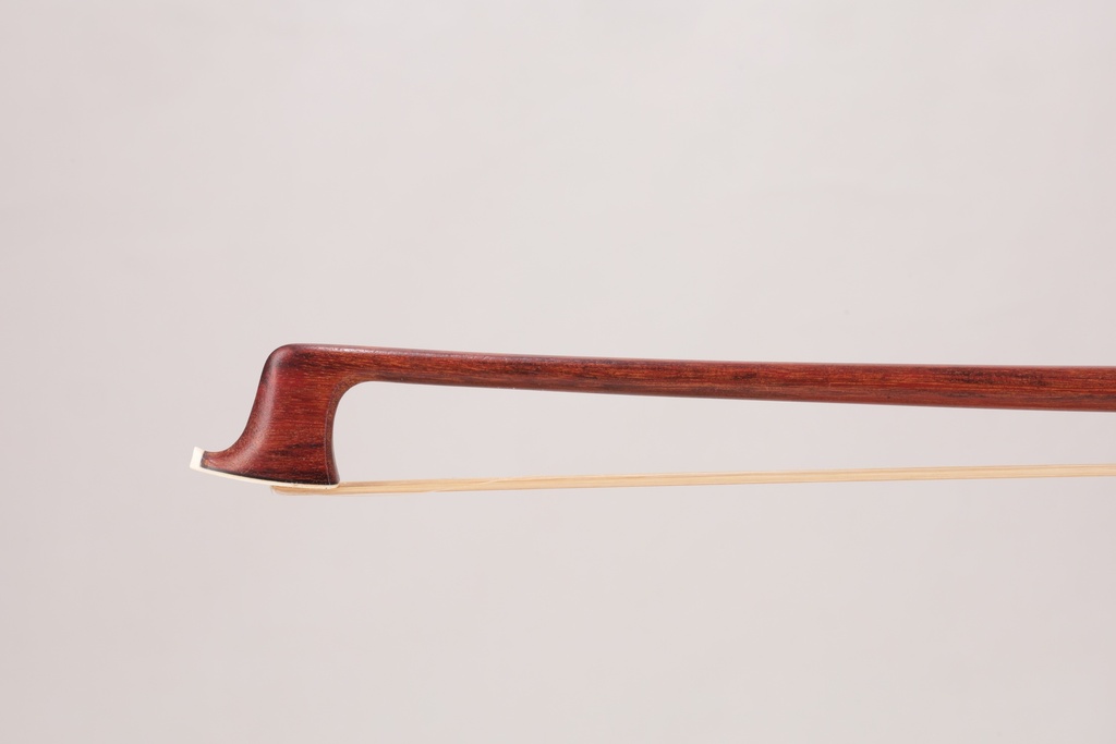 Nickel Mounted Pernambuco Violin Bow Branded G. Werner  