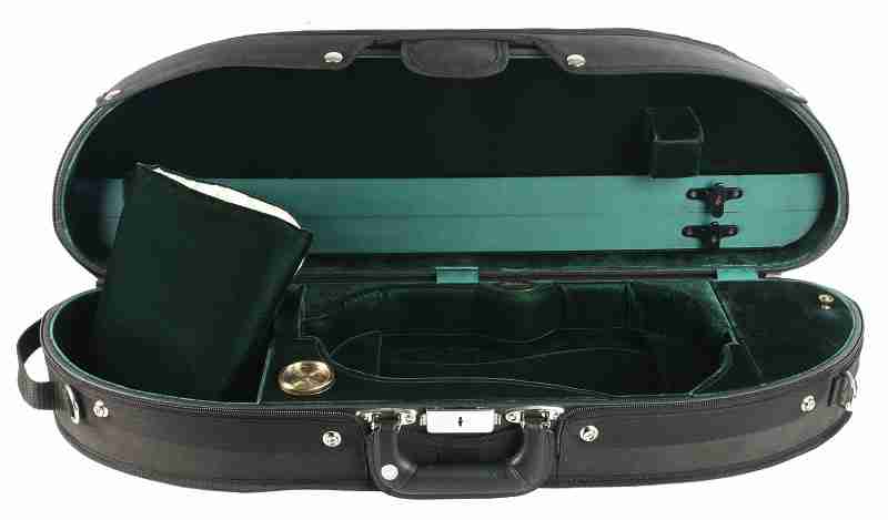 Bobelock Half Moon Violin Case with Velvet Interior - 1/2 Size