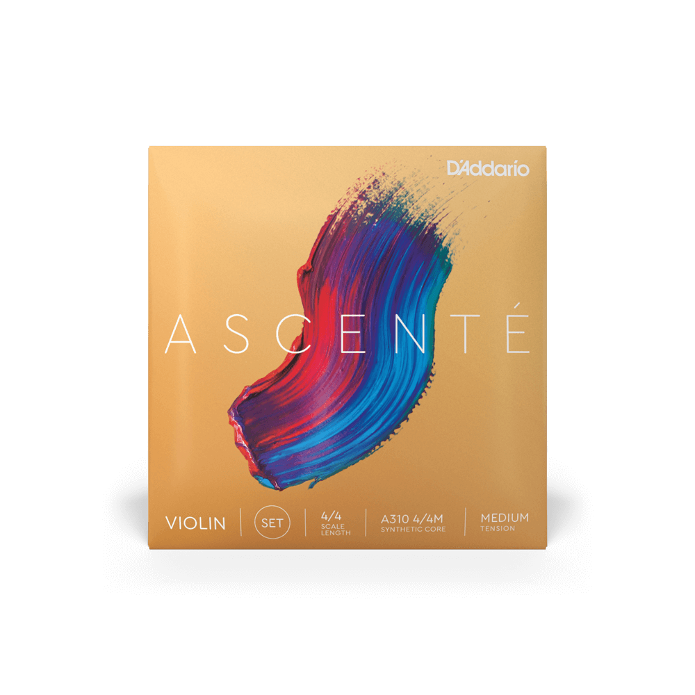 D'Addario Ascente Violin Strings Set, Medium Tension
