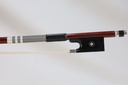 Silver Mounted Pernambuco Violin Bow Branded Enzo 