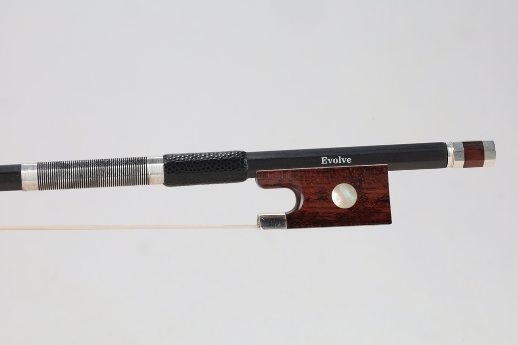 Carbon Fiber Violin Bow Branded Evolve- 1/2