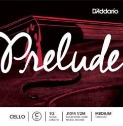 Prelude Cello Single C String, 1/2 Scale, Medium Tension