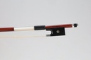 Silver Mounted Pernambuco Violin Bow Branded Georg Werner 