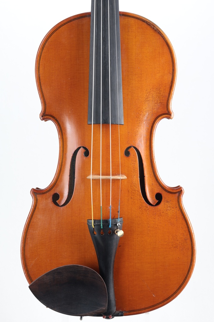 German Violin Labeled Fritz Hermann Glasel, Markneukirchen, c. 1920- 4/4