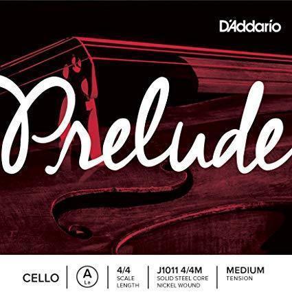 Prelude Cello Single A String, 4/4 Scale, Medium Tension 