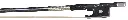 [vnb4087] Müsing Violin Bow, L3, Stainless Steel