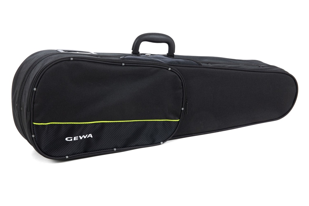 GEWA Violin Case, Aspirante, Shaped, 4/4, Carbon-Optic Black/Anthracite	