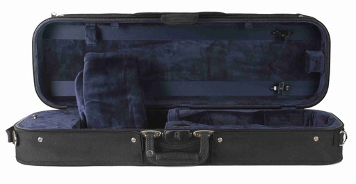 Bobelock 1002 Oblong Violin Suspension Case with Velour Lining - 1/2 Size