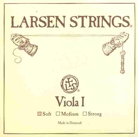 Larsen Viola A String, Soft,  Medium and Strong 15" - 16.5"