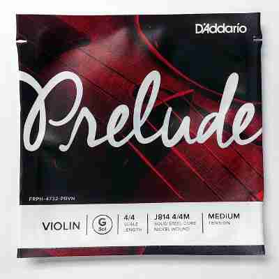 Prelude Violin Single G String, 4/4 Scale, Medium Tension