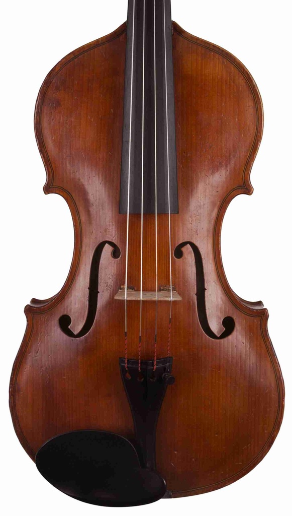 Viola labeled Arthur W. Howe, Union, NY 1946 - 15 1/4"