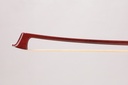 Arcos Brasil Silver Mounted Viola Bow w/ Fleur de Lis Snakewood Frog