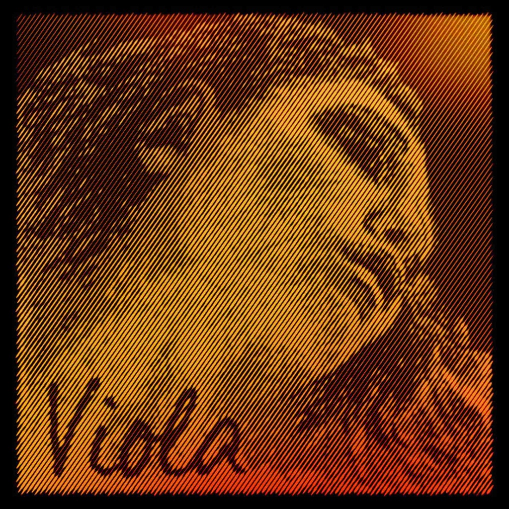 Evah Pirazzi Gold Viola G String, Silver, 15" - 16.5"