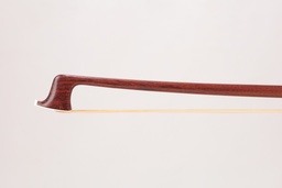 [vnb3833] Nickel Mounted Pernambuco Violin Bow Branded G. Werner